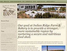 Tablet Screenshot of indianridgefarm.org